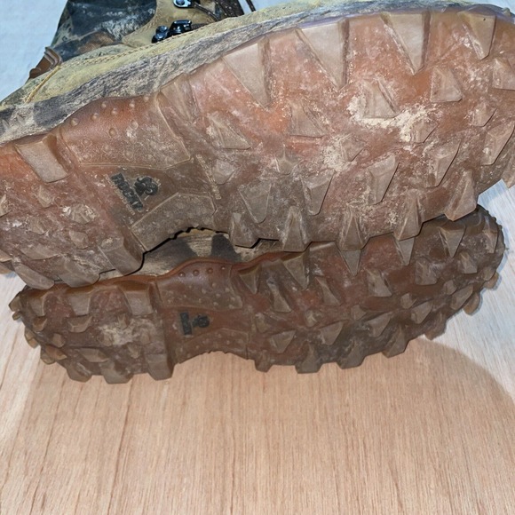 Vintage 05 Rocky Xtreme Stalker Light Camo Hunting Winter Hiking Boots Mens 12 - Picture 9 of 11